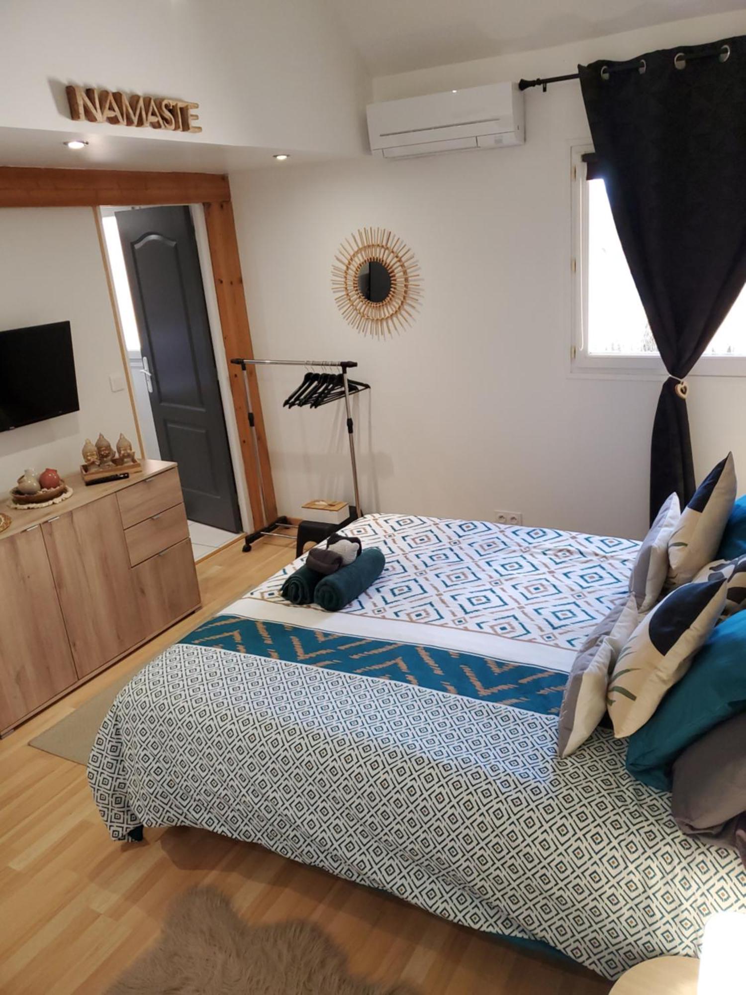 Le Namaste Charmante Maisonnette Climatisee De 45 M2 Brasles Eksteriør bilde